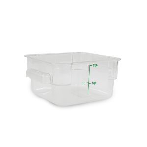 Recipiente Cuadrado de Policarbonato 2 qt
