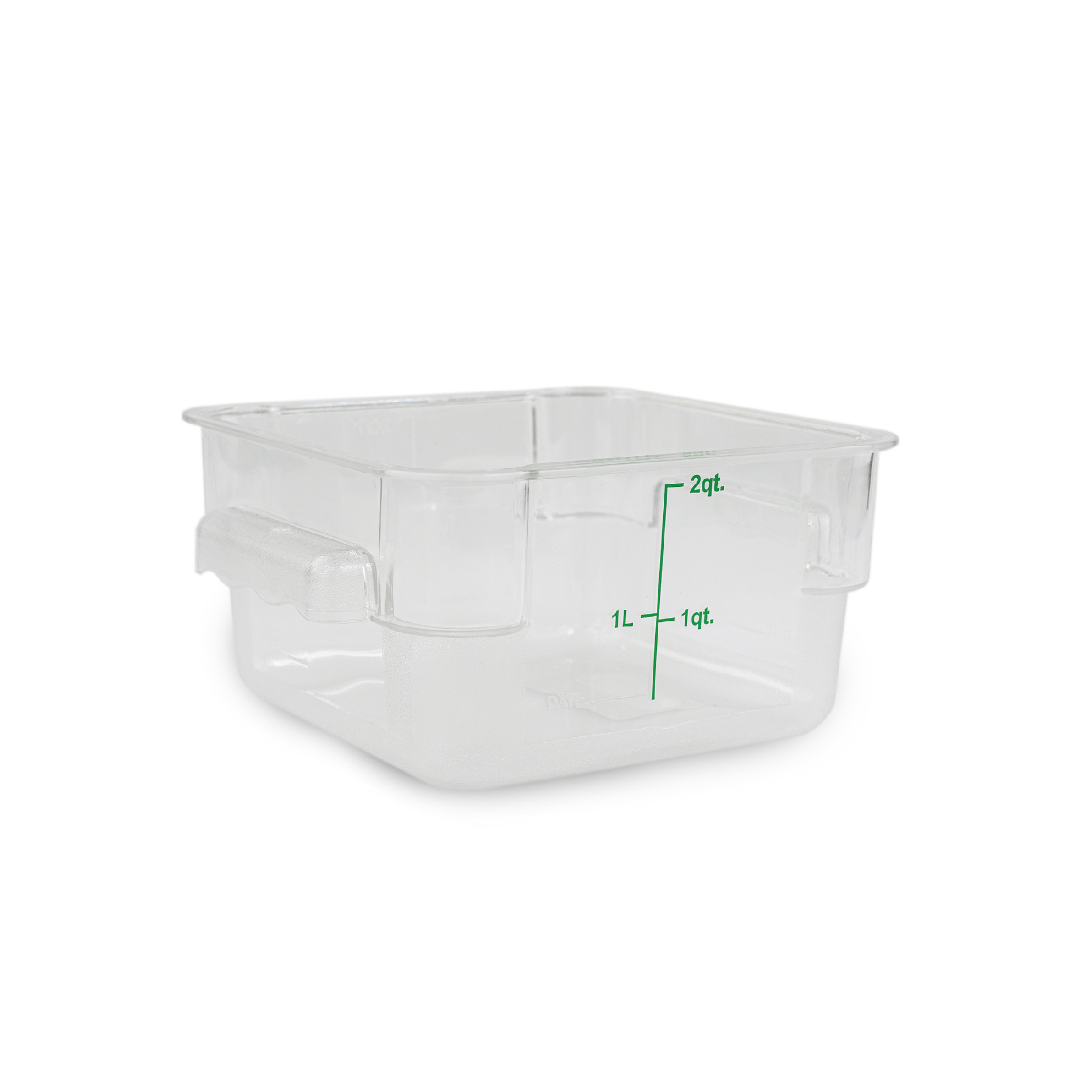 Recipiente Cuadrado de Policarbonato 2 qt