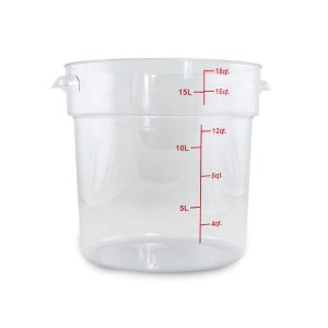 Recipiente Redondo de Policarbonato 18 qt