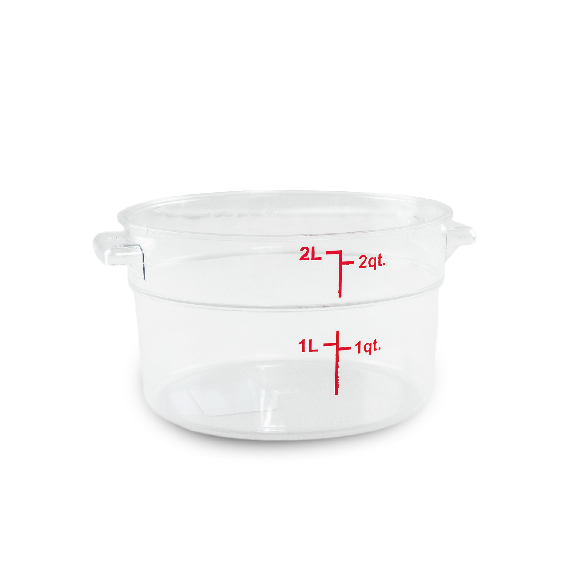 Recipiente Redondo de Policarbonato 2 qt
