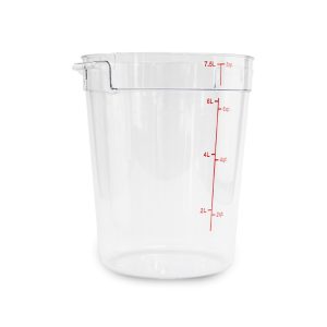 Recipiente Redondo de Policarbonato 8 qt