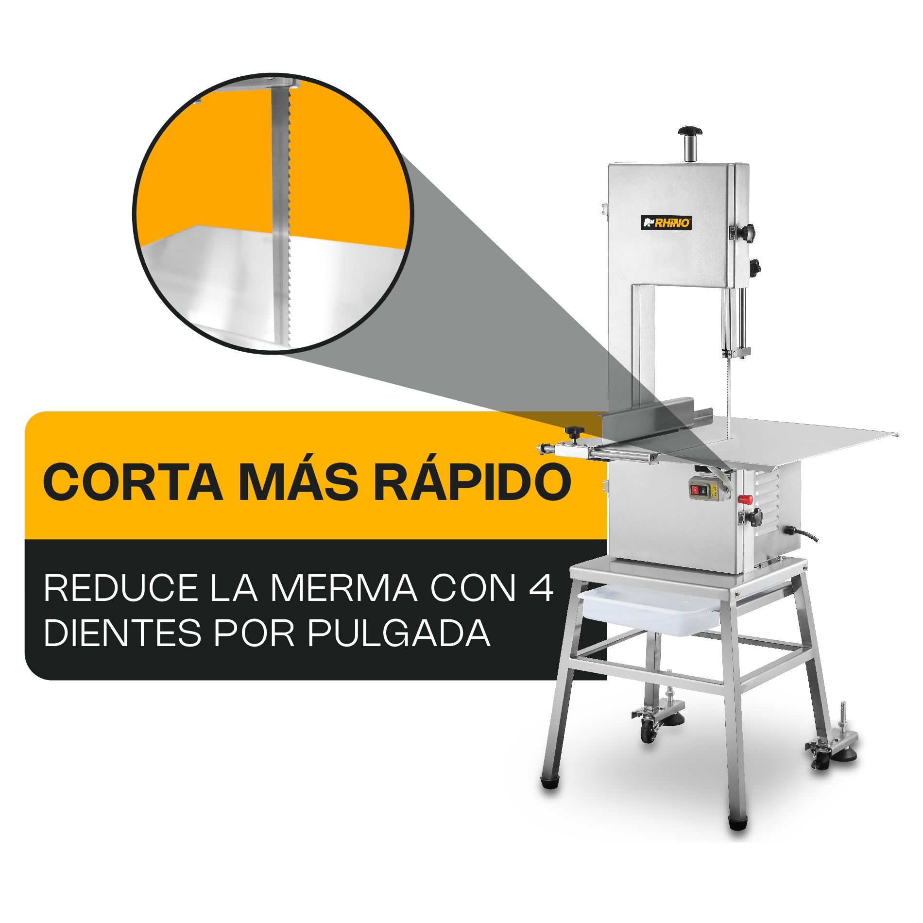 Sierra Carnicera Cinta 222 cm