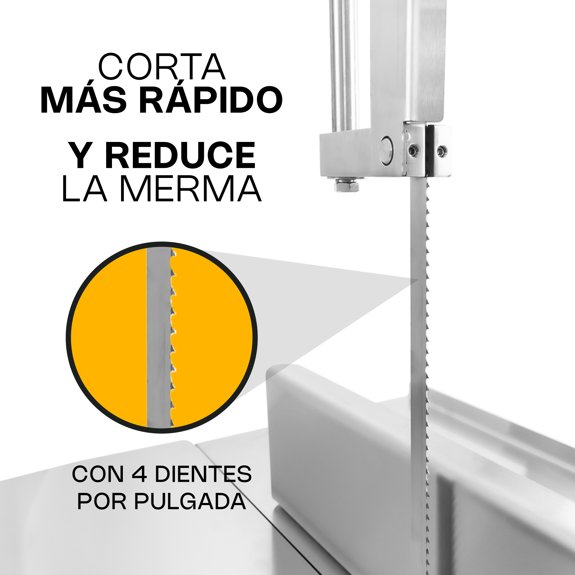 Sierra Carnicera Cinta 295 cm