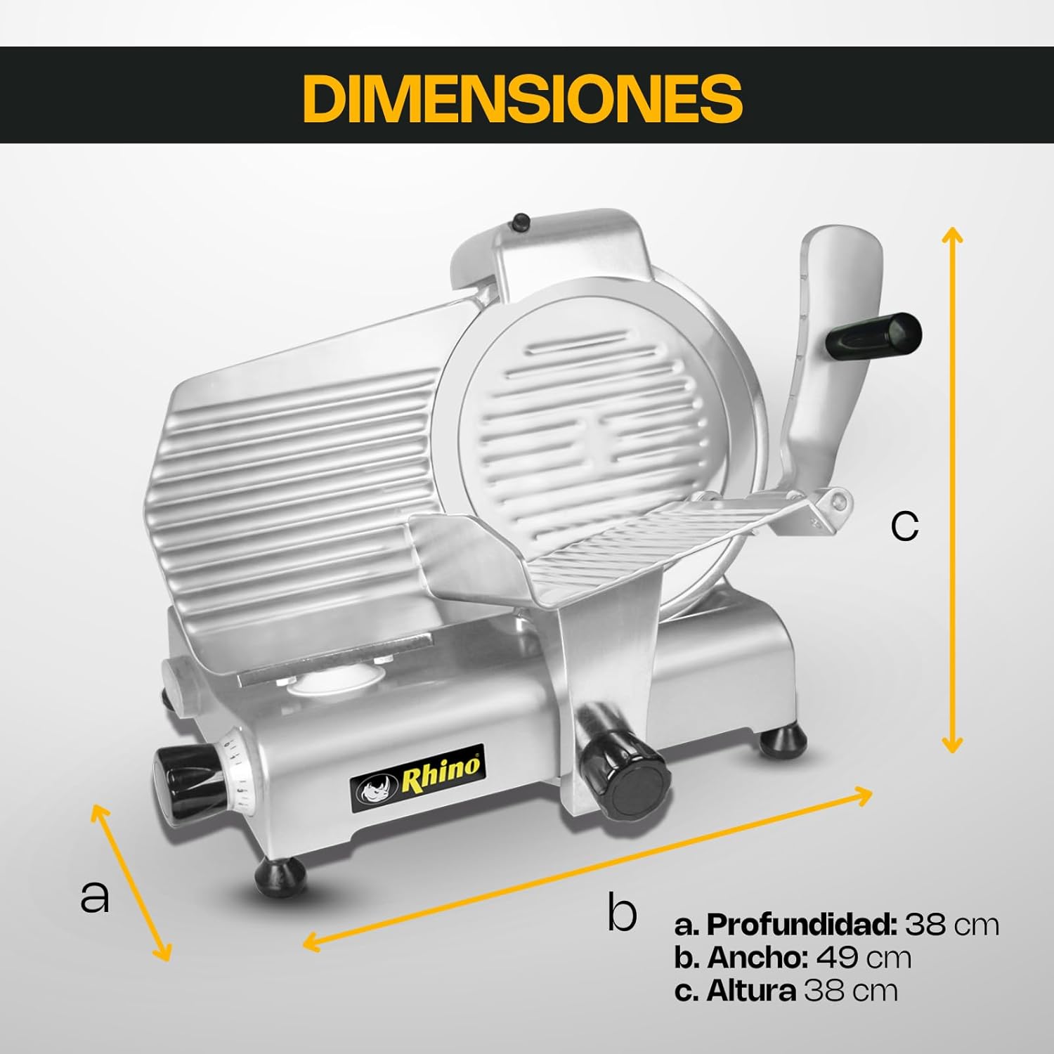 Rebanadora de Embutidos 250 mm