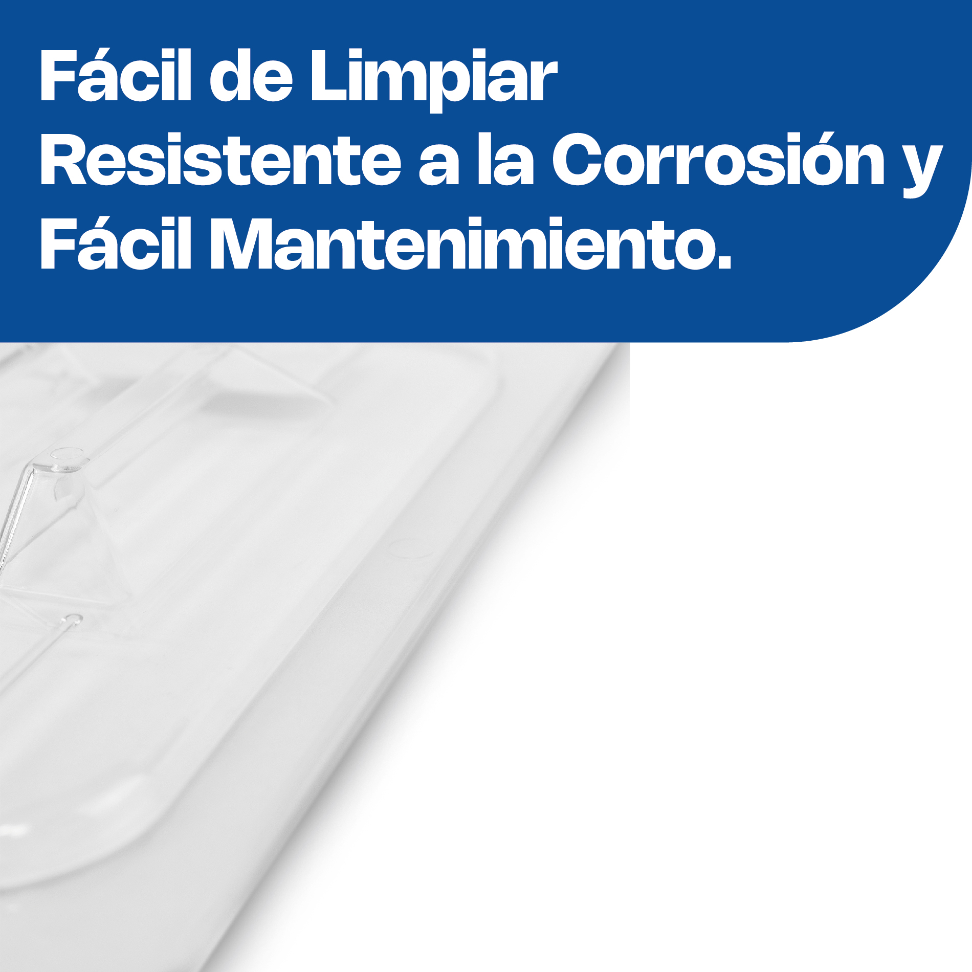 Tapa para Inserto de Policarbonato Cuarto