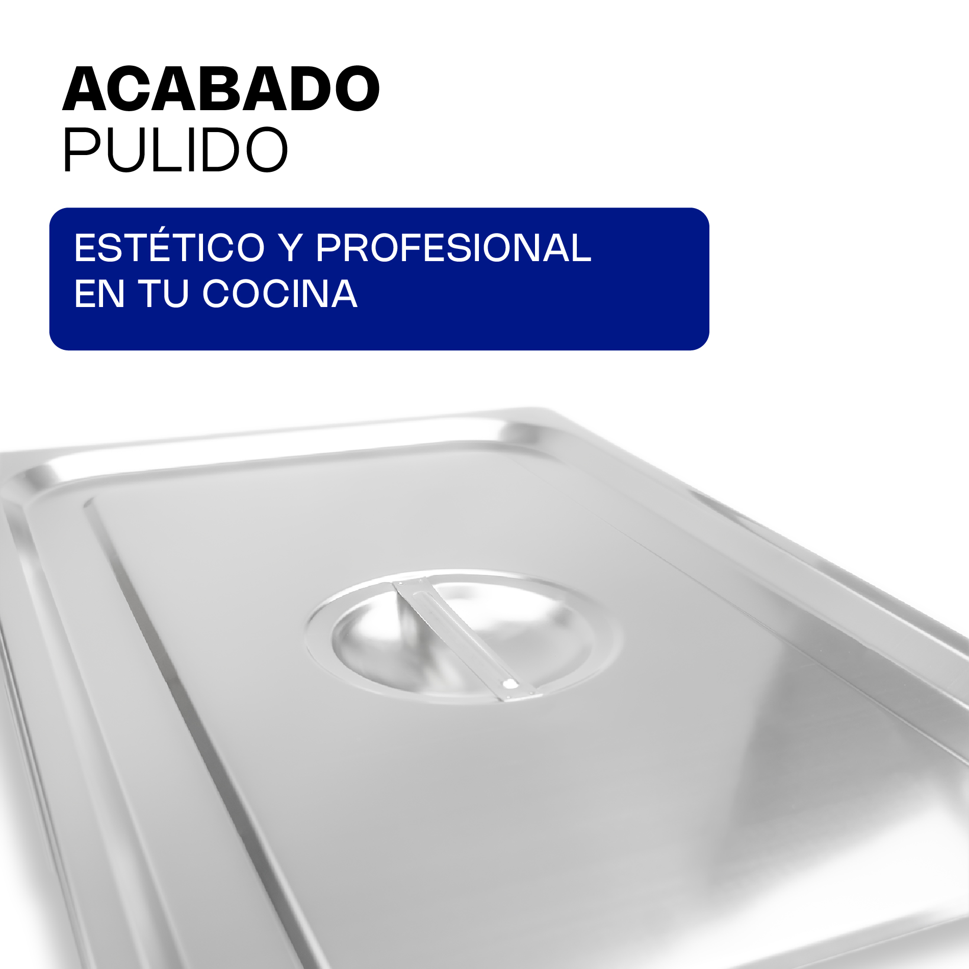 Tapa para Insertos de Acero Inoxidable Entero