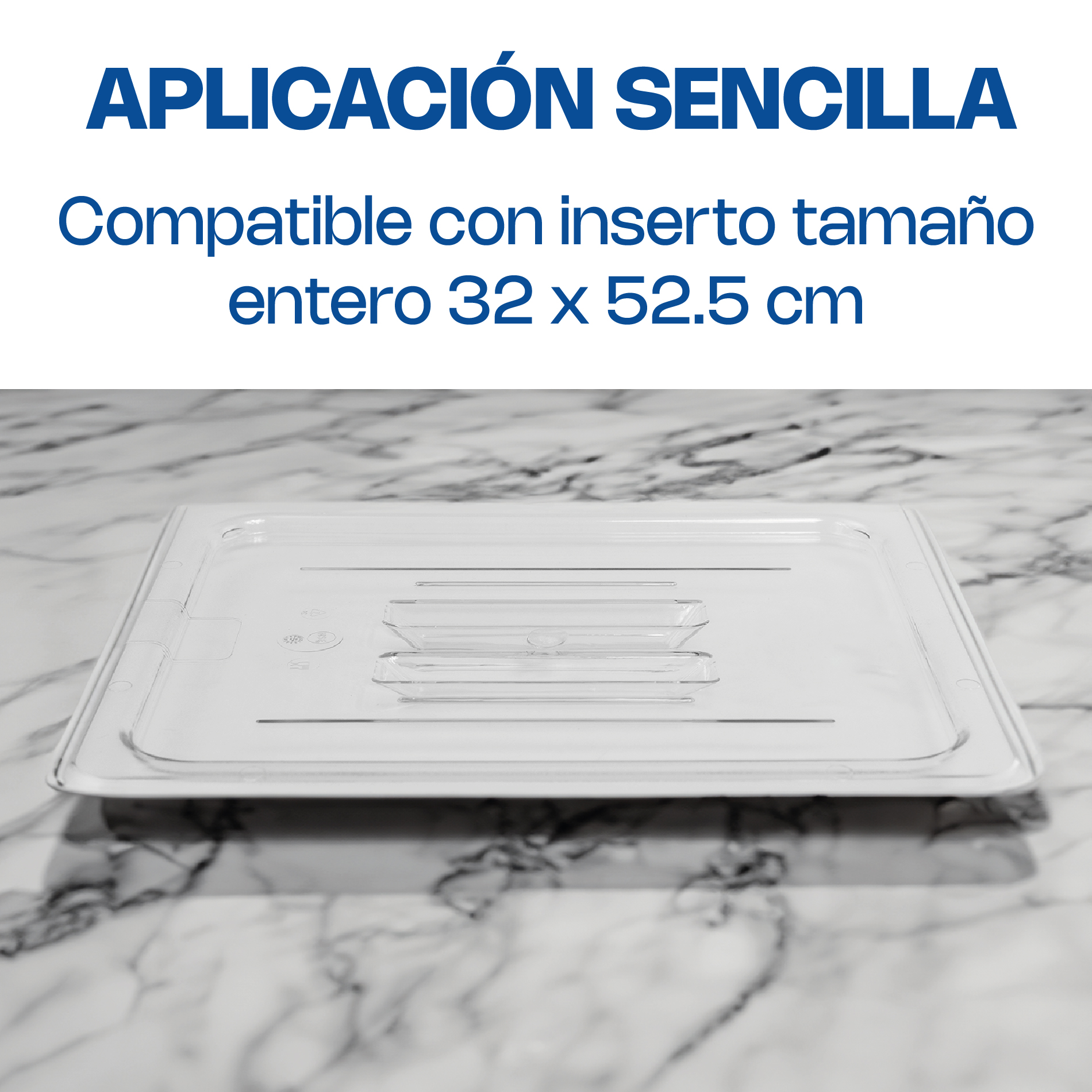 Tapa para Inserto de Policarbonato Entero