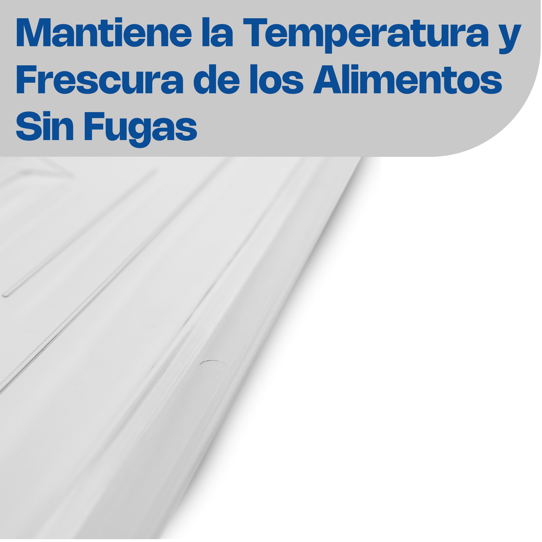 Tapa Ranurada para Inserto de Policarbonato Entero