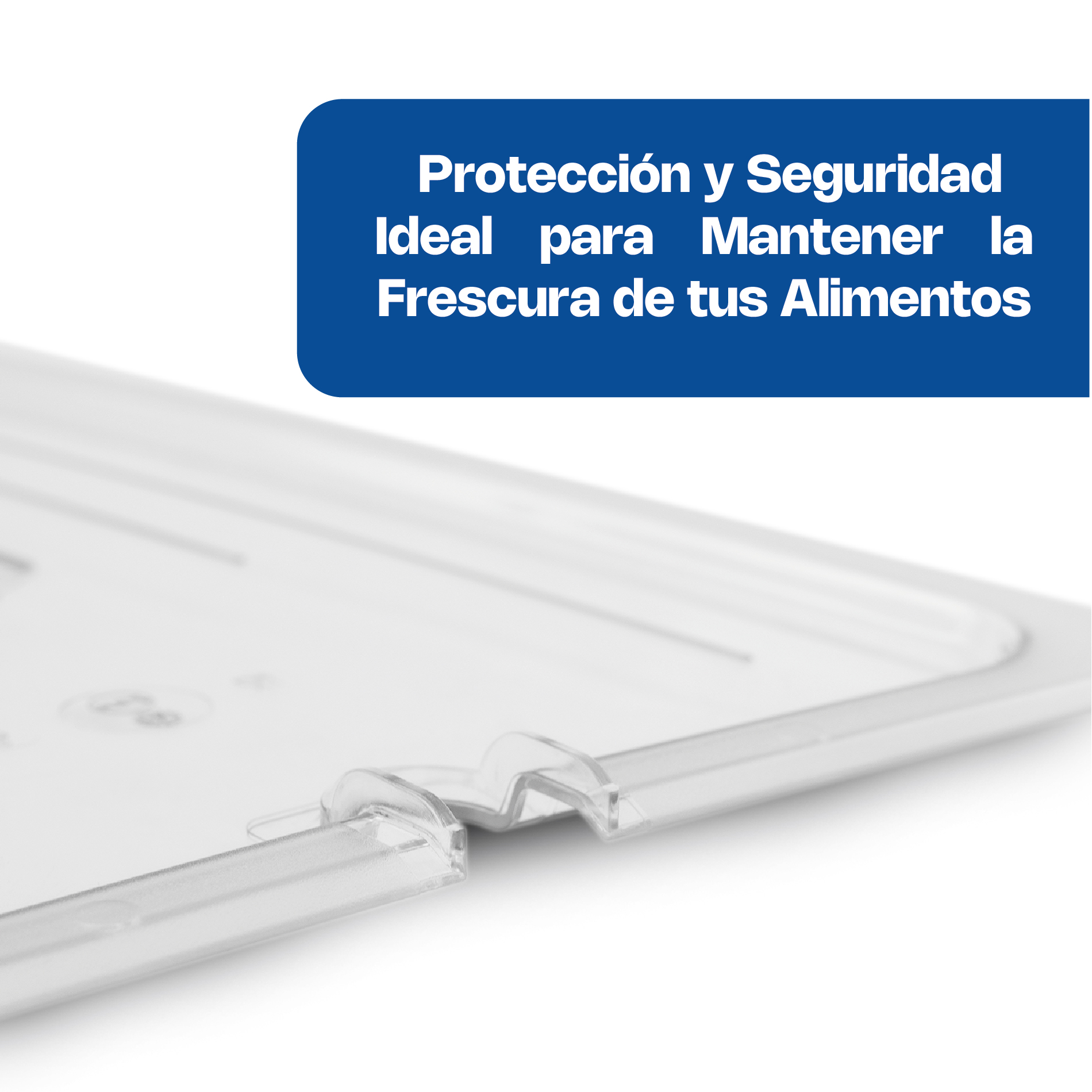 Tapa Ranurada para Inserto de Policarbonato Entero