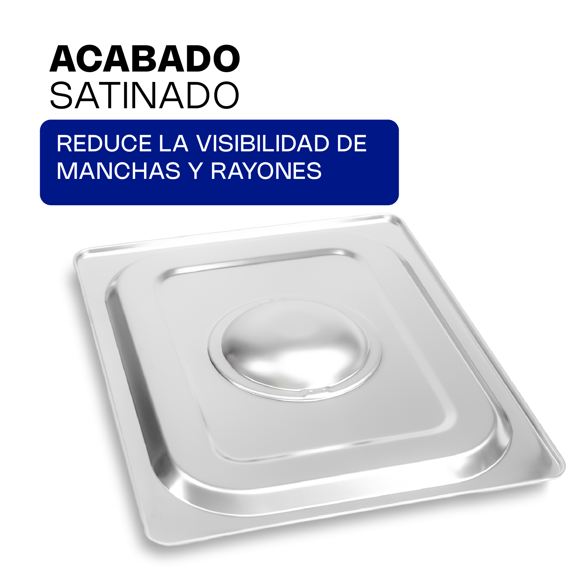 Tapa para Insertos de Acero Inoxidable Medio