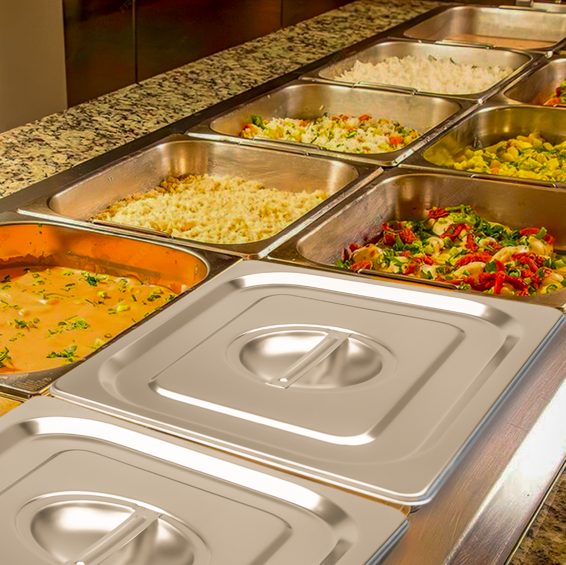 Tapa para Insertos de Acero Inoxidable Medio