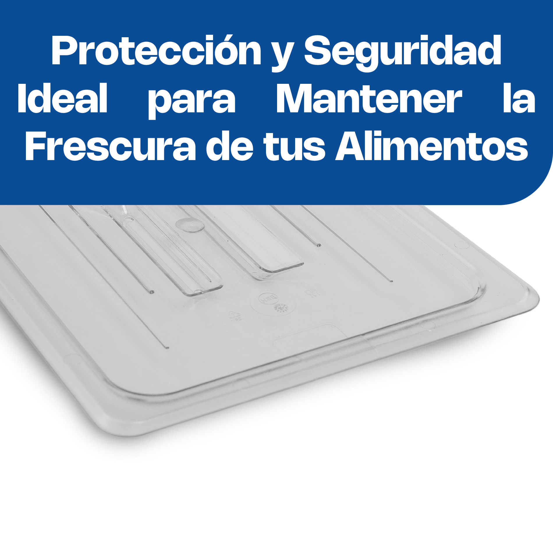 Tapa para Inserto de Policarbonato Medio