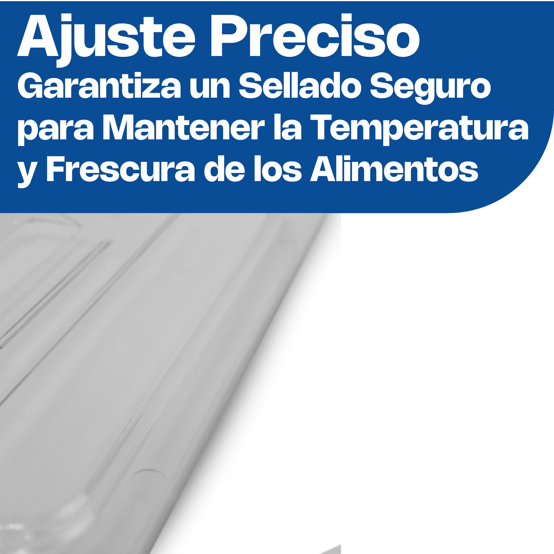 Tapa Ranurada para Inserto de Policarbonato Medio