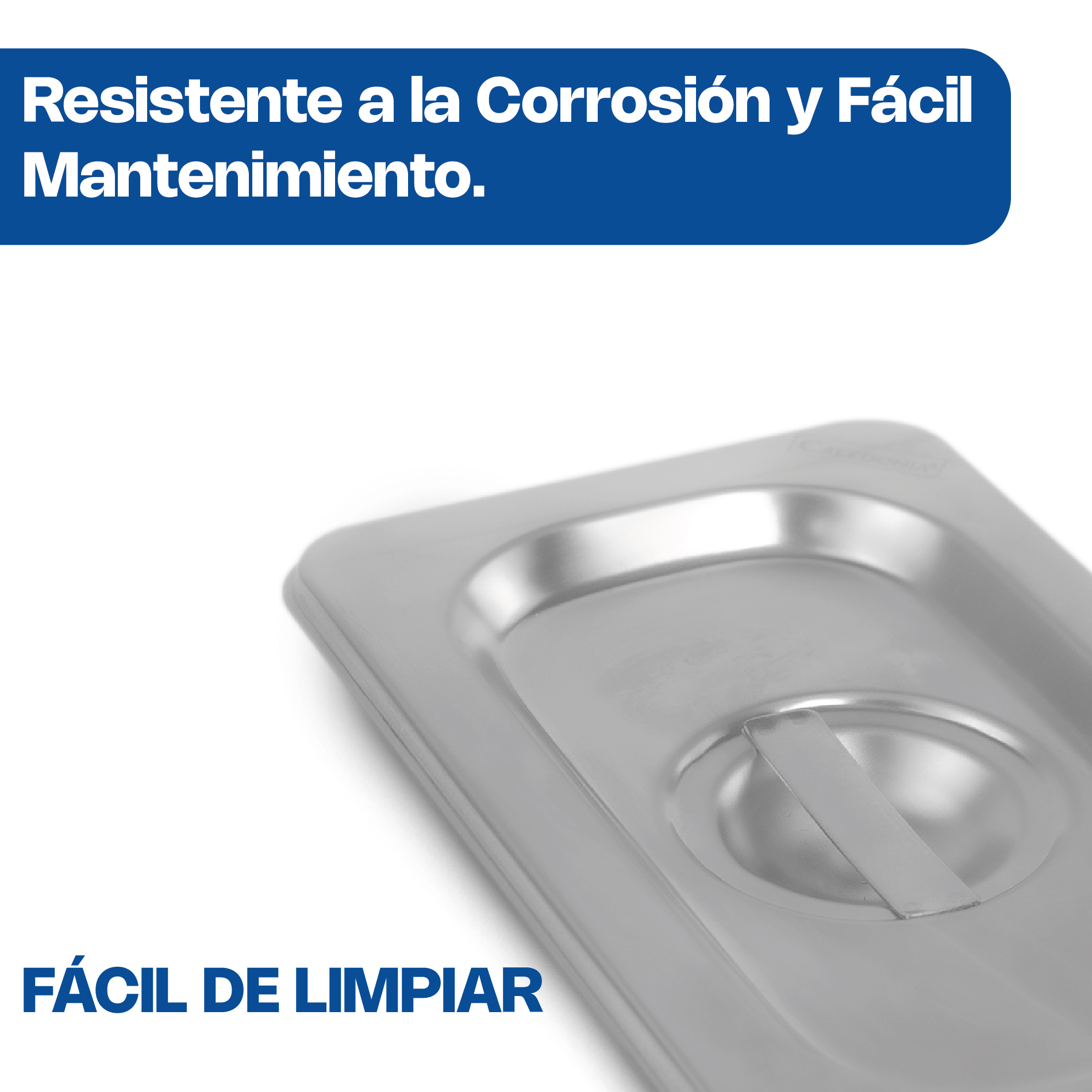 Tapa para Insertos de Acero Inoxidable Noveno