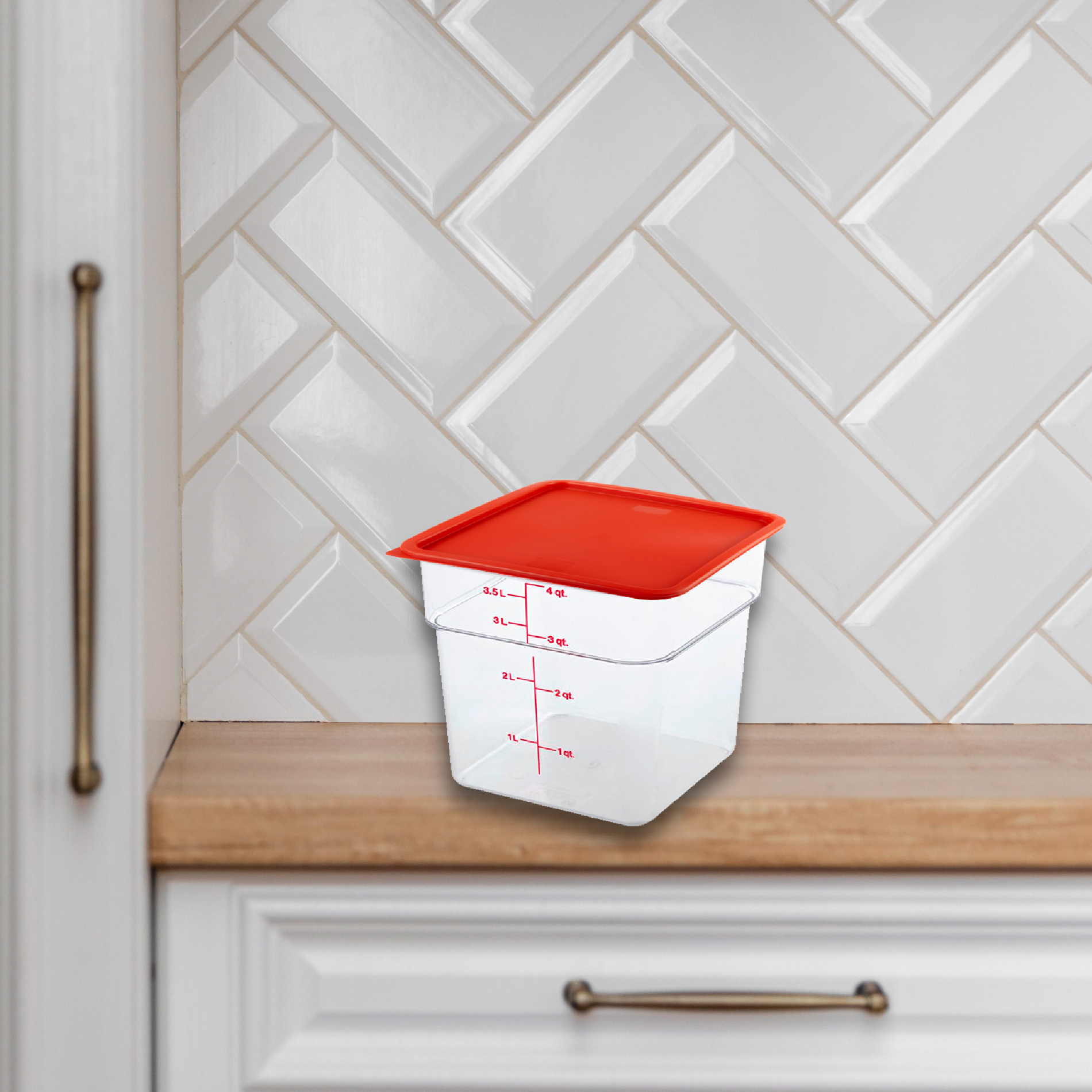 Tapa para Recipiente Cuadrado 12 y 18 qt