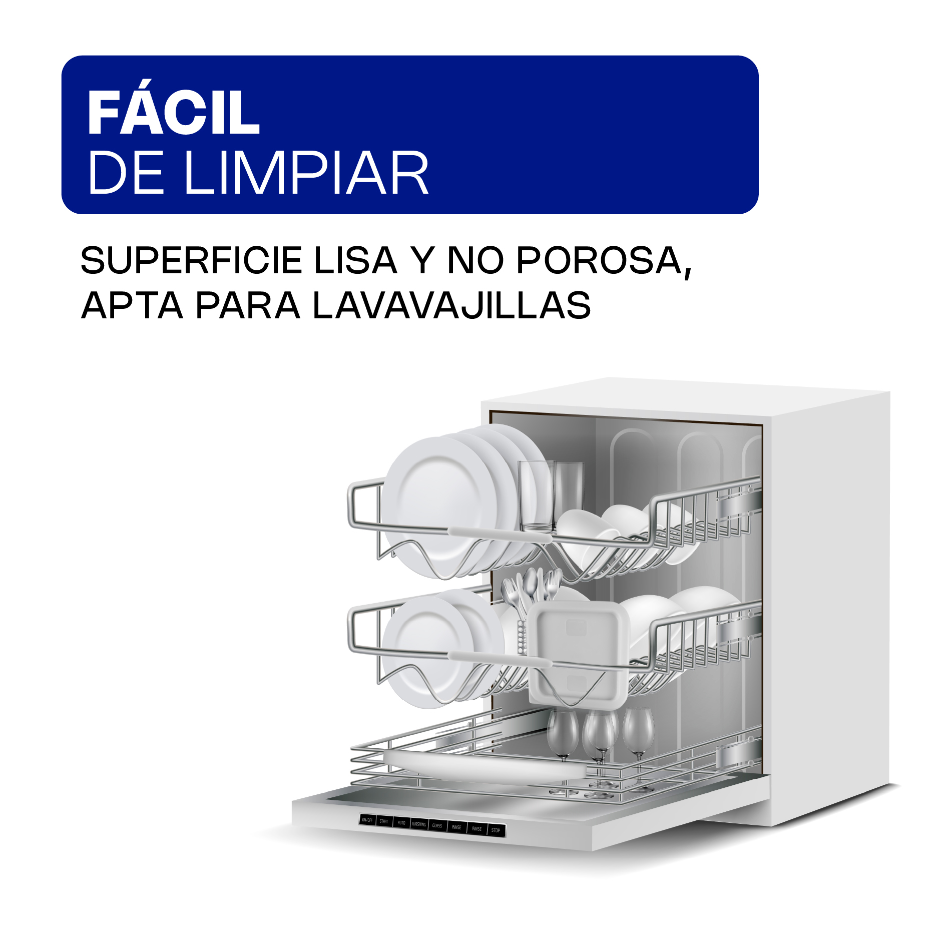 Tapa para Recipiente Cuadrado 2 y 4 qt