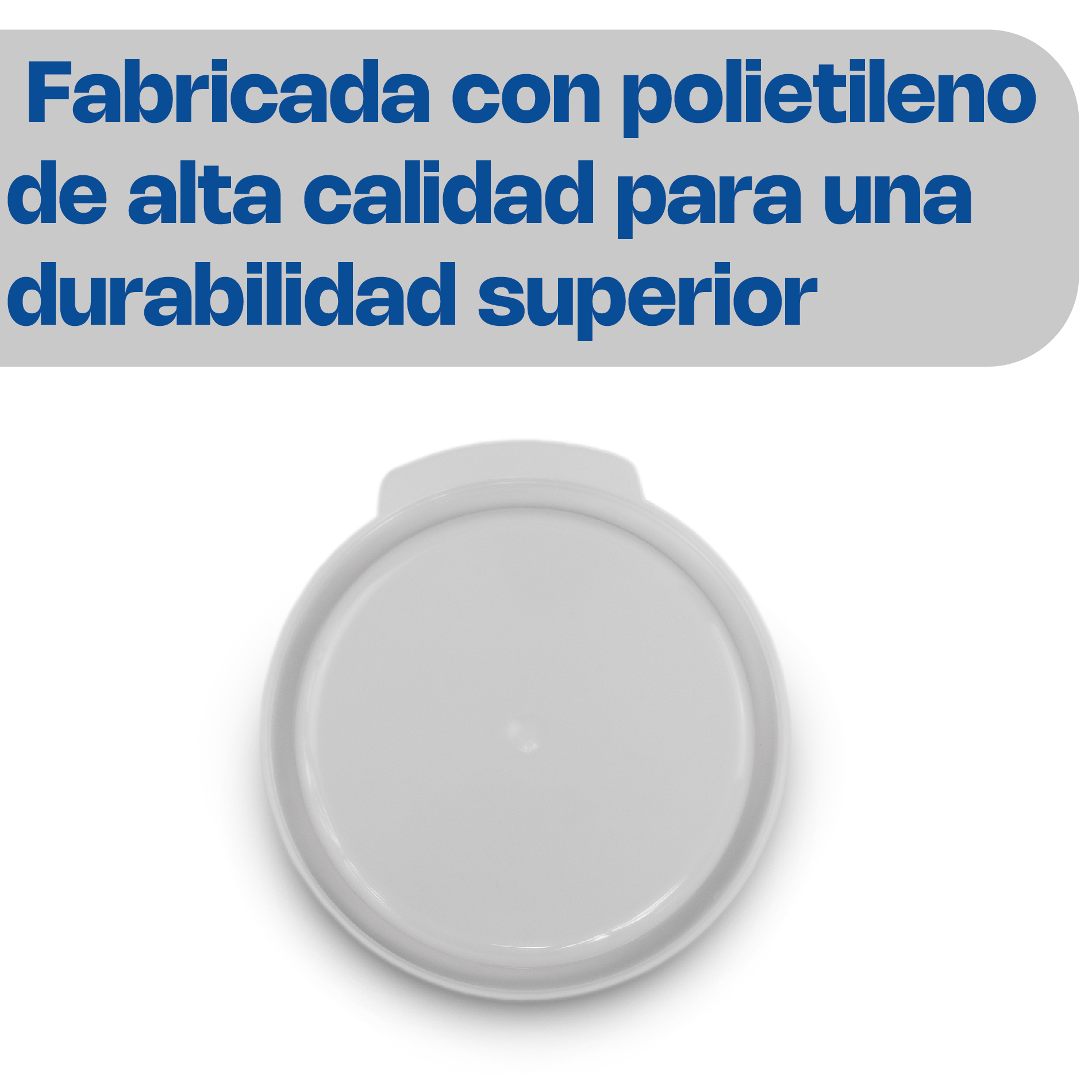 Tapa para Recipiente Redondo 1 qt