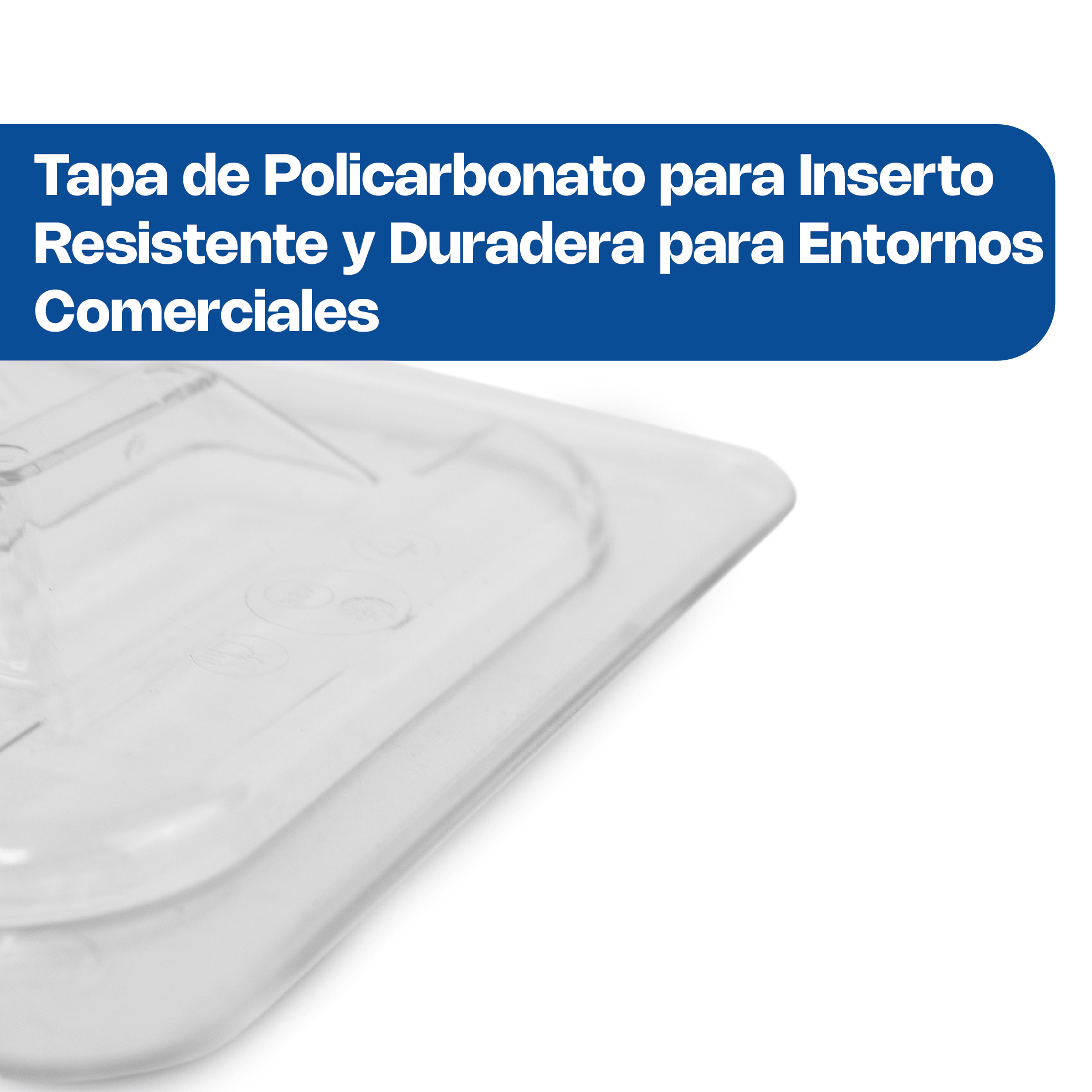 Tapa para Inserto de Policarbonato Sexto