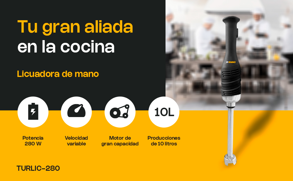 Turbolicuador de Inmersión 280 W