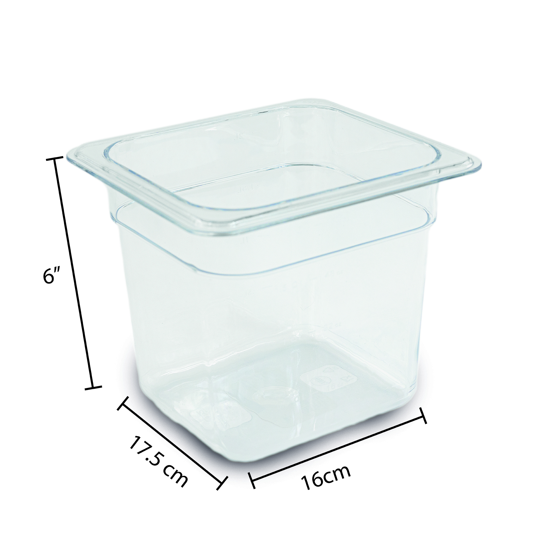 Inserto para Policarbonato Sexto 6"