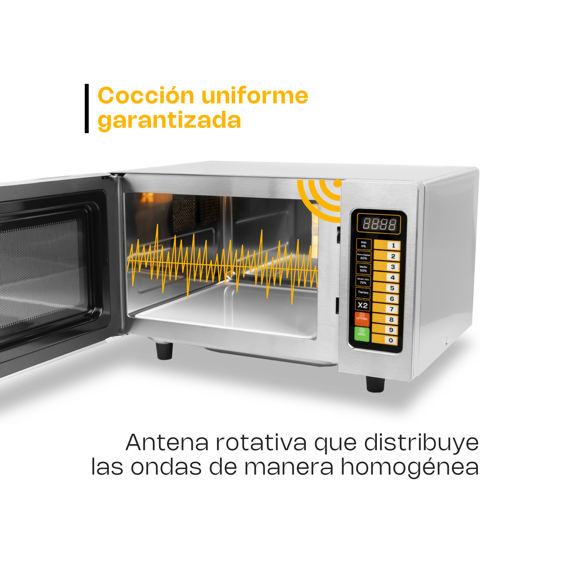 Horno de Microondas Digital 0.9 pies