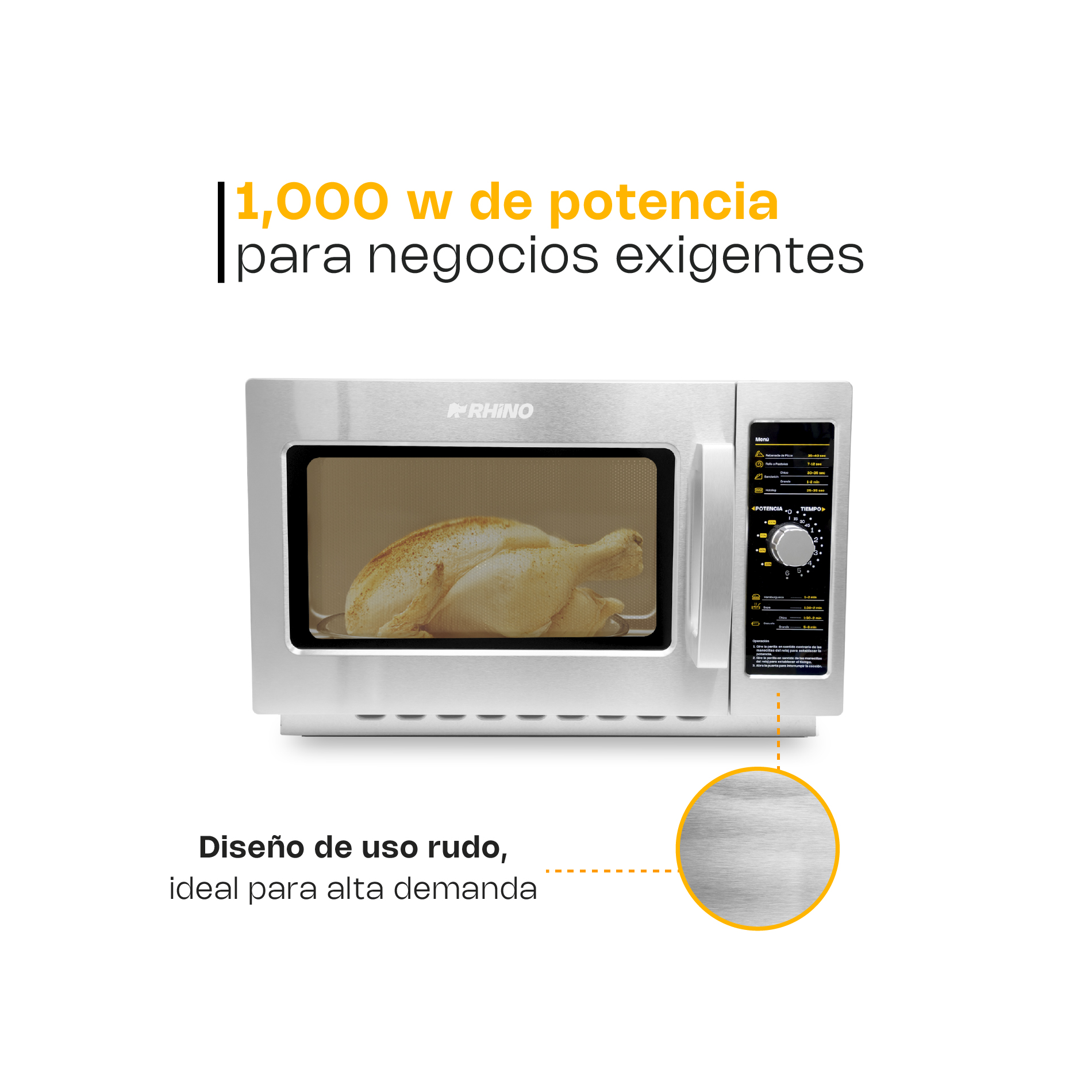 Horno de Microondas Análogo 1.2 pies