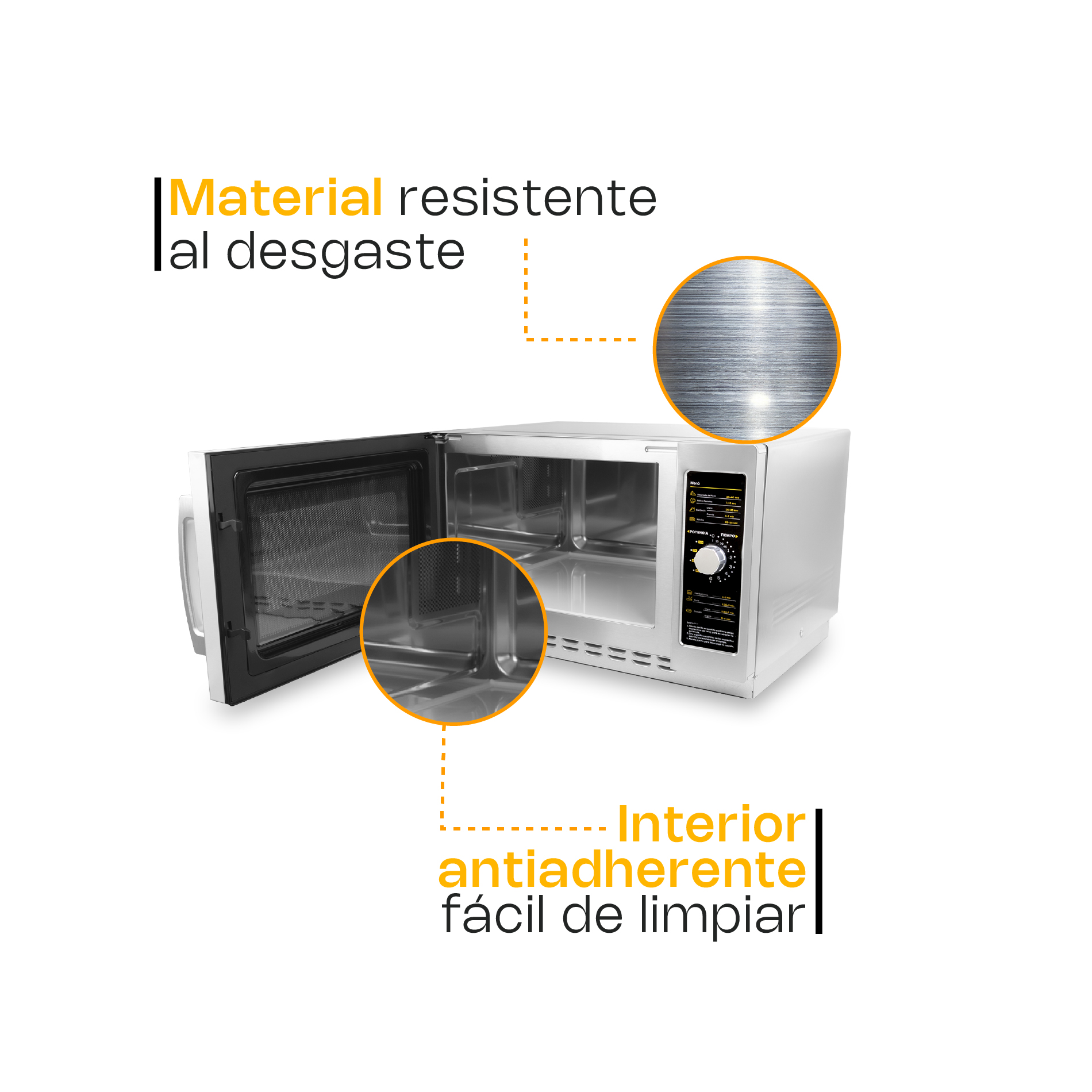 Horno de Microondas Análogo 1.2 pies