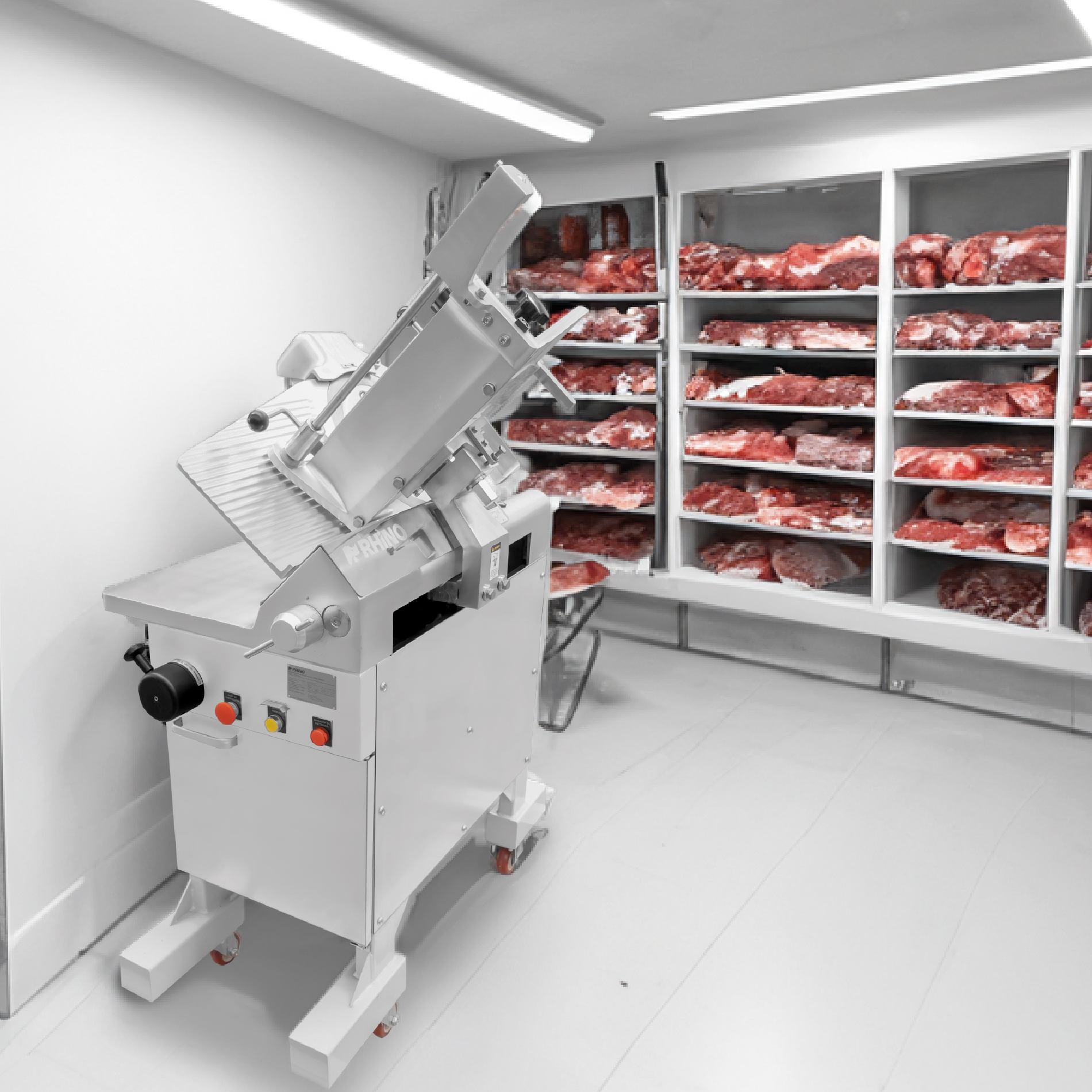 Rebanadora Automática para Carne Semi Congelada 363 mm