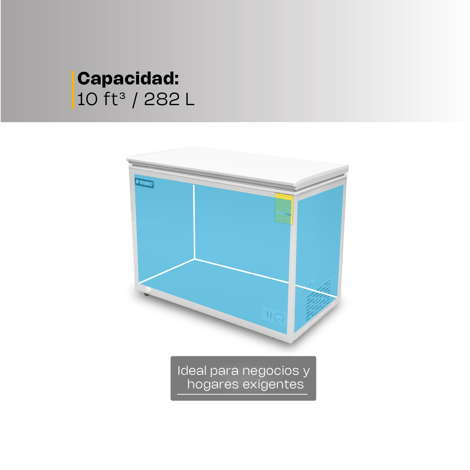 Congelador Horizontal 10 Pies