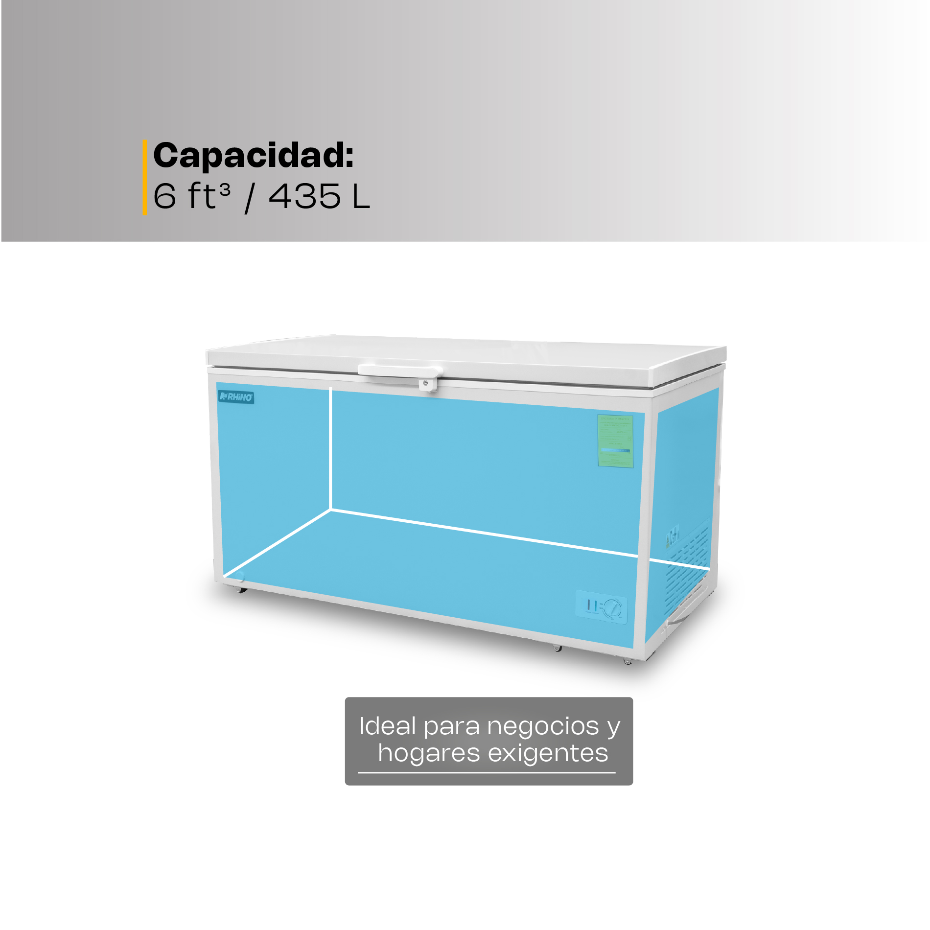 Congelador Horizontal 16 Pies