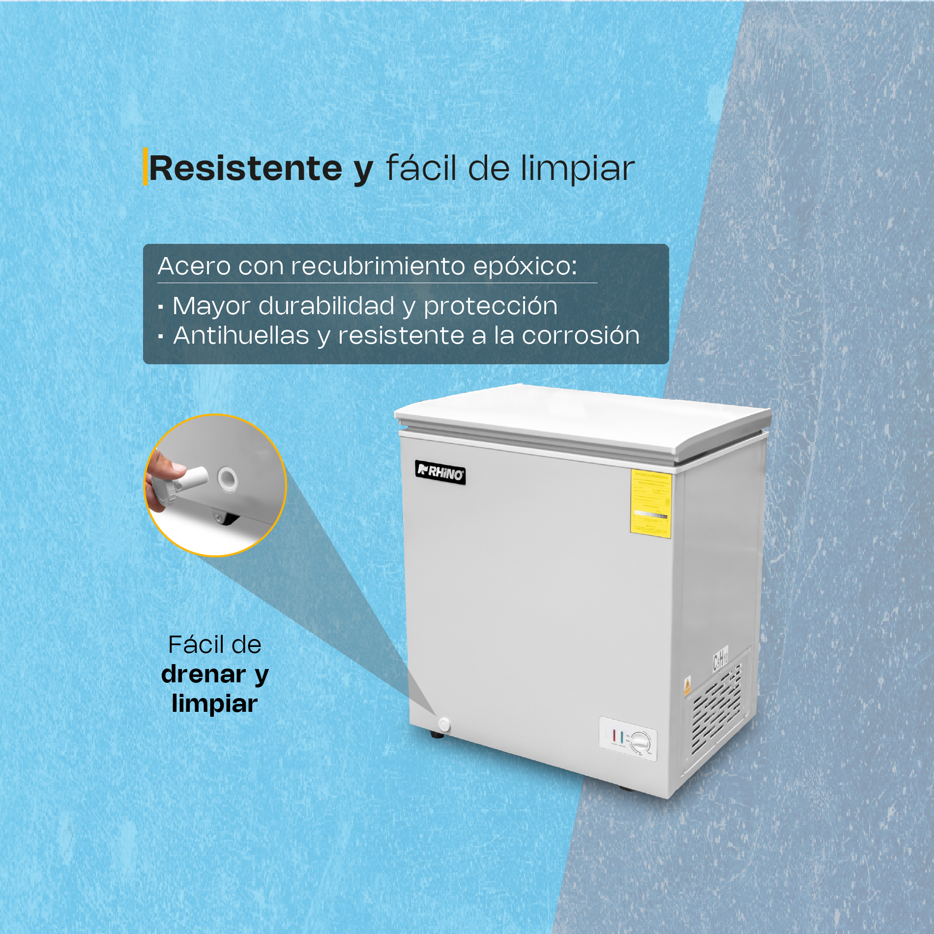 Congelador Horizontal 5 Pies