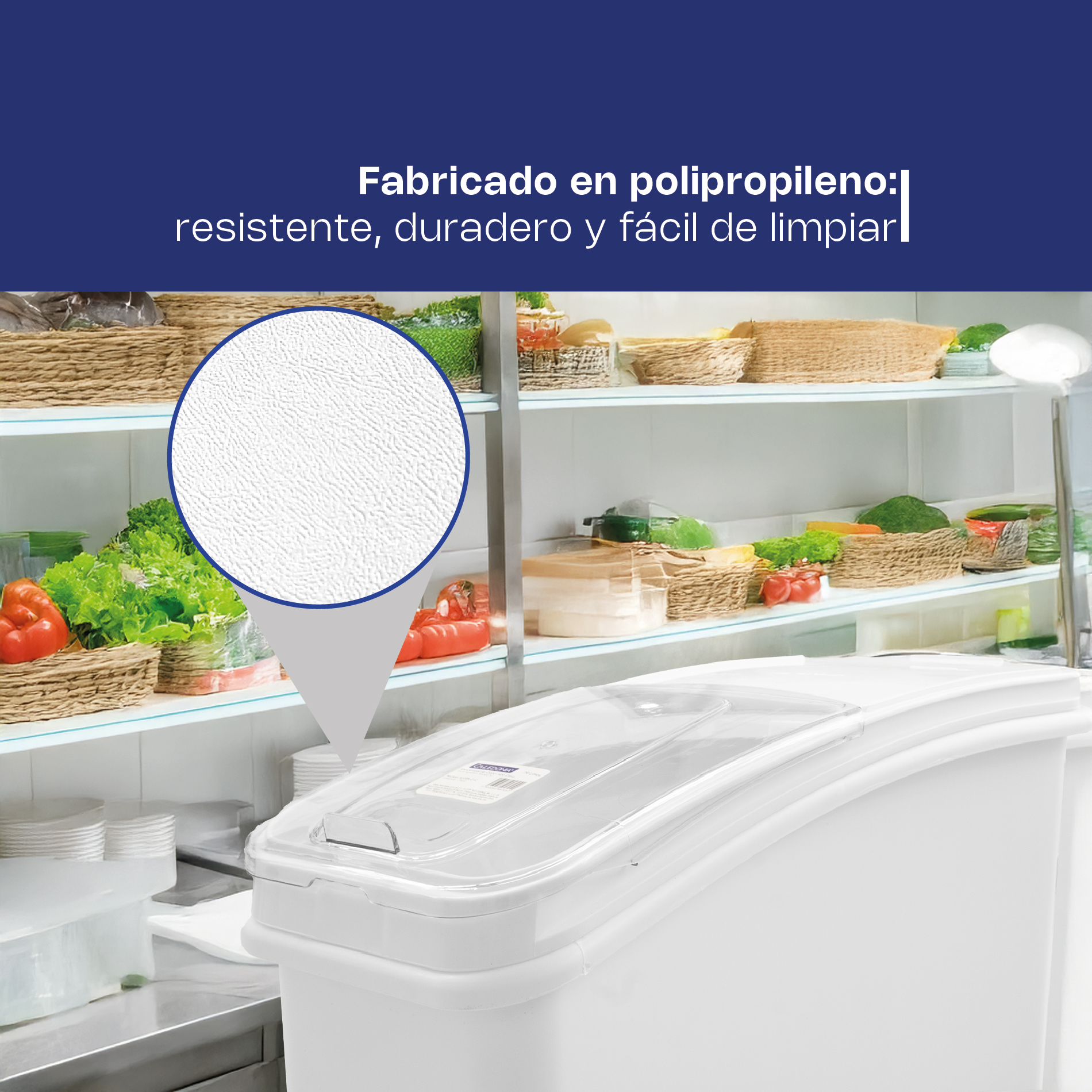 Almacenador para Granos Tipo Estante 79 L