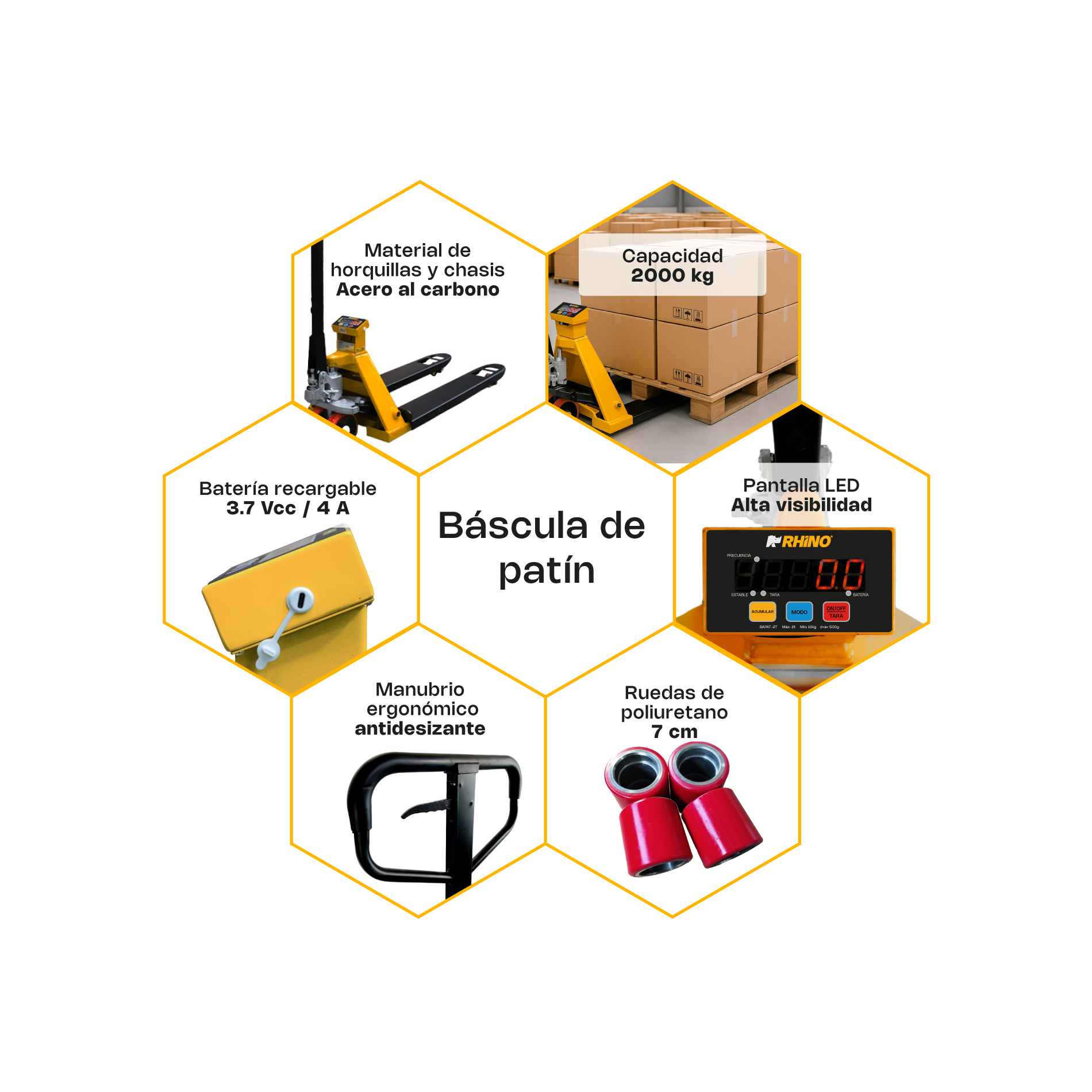 Báscula de Patín 2 t