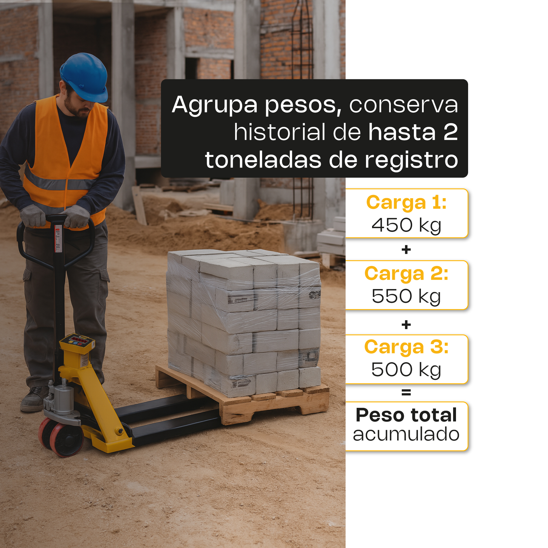 Báscula de Patín 2 t