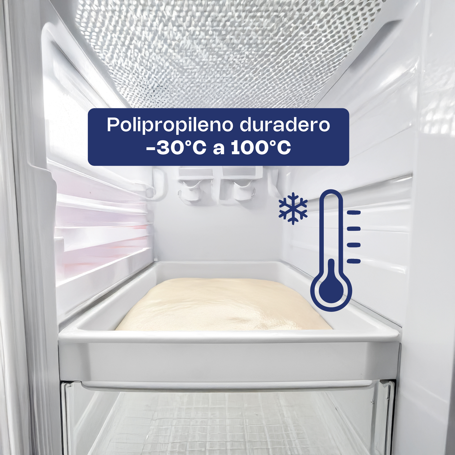 Caja para Masa de Pizza 18 L