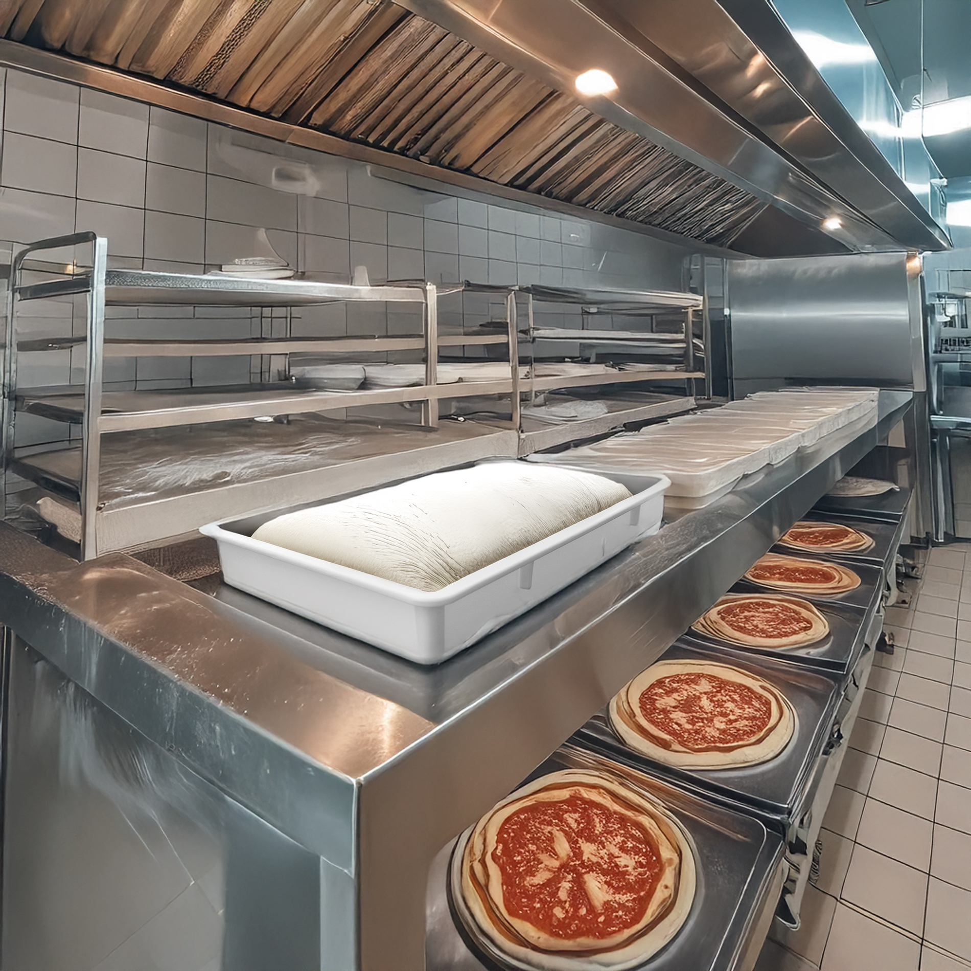 Caja para Masa de Pizza 18 L