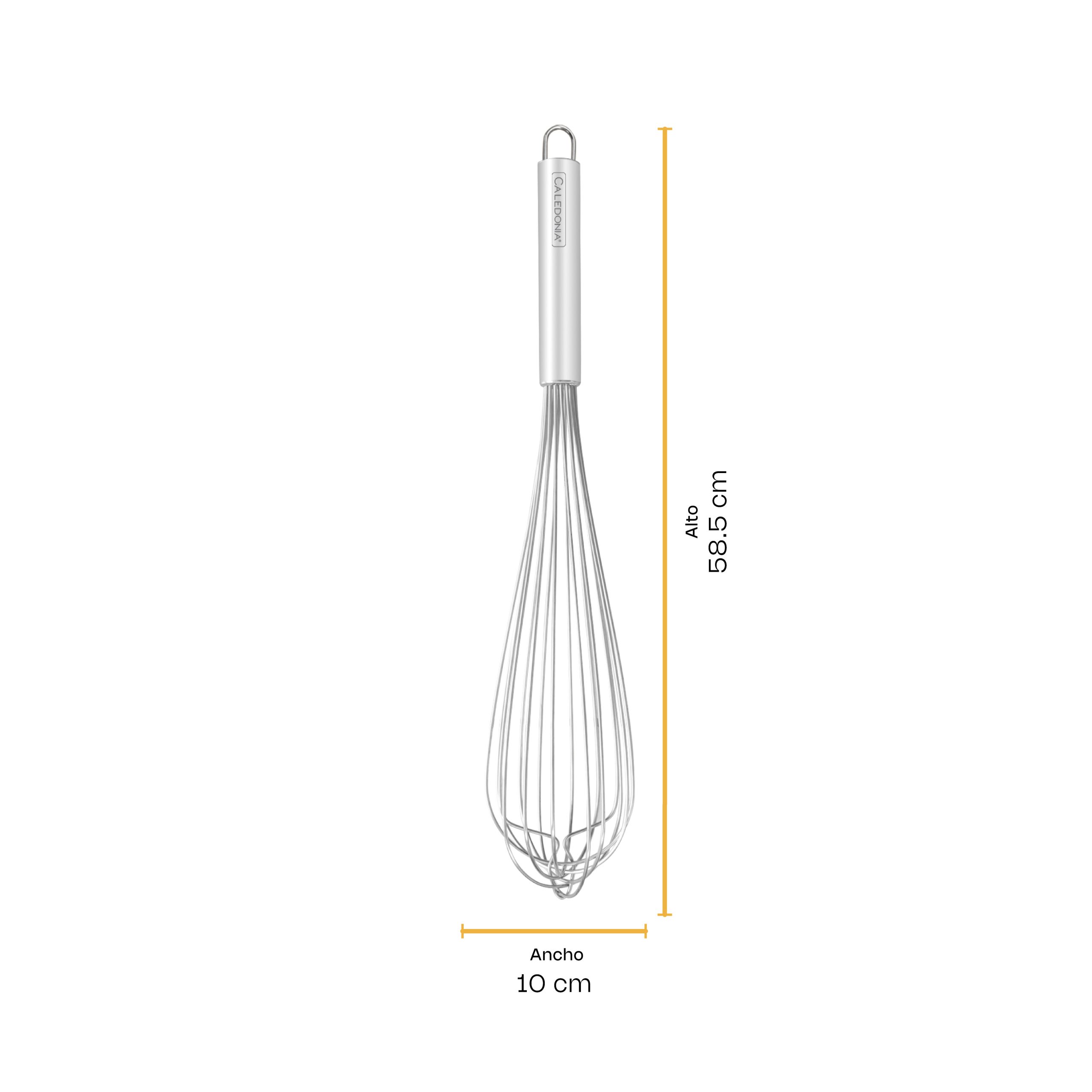 Batidor Francés de Acero Inoxidable 24"