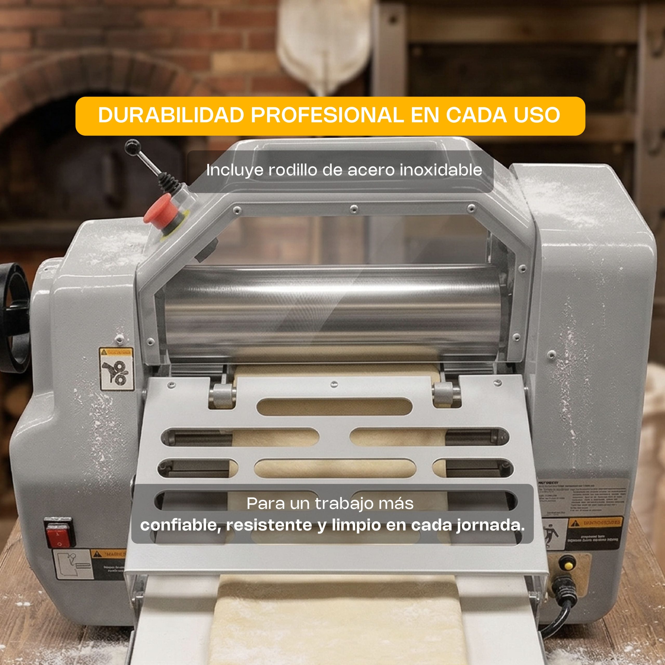 Laminadora de Mesa con Bandas Reversible