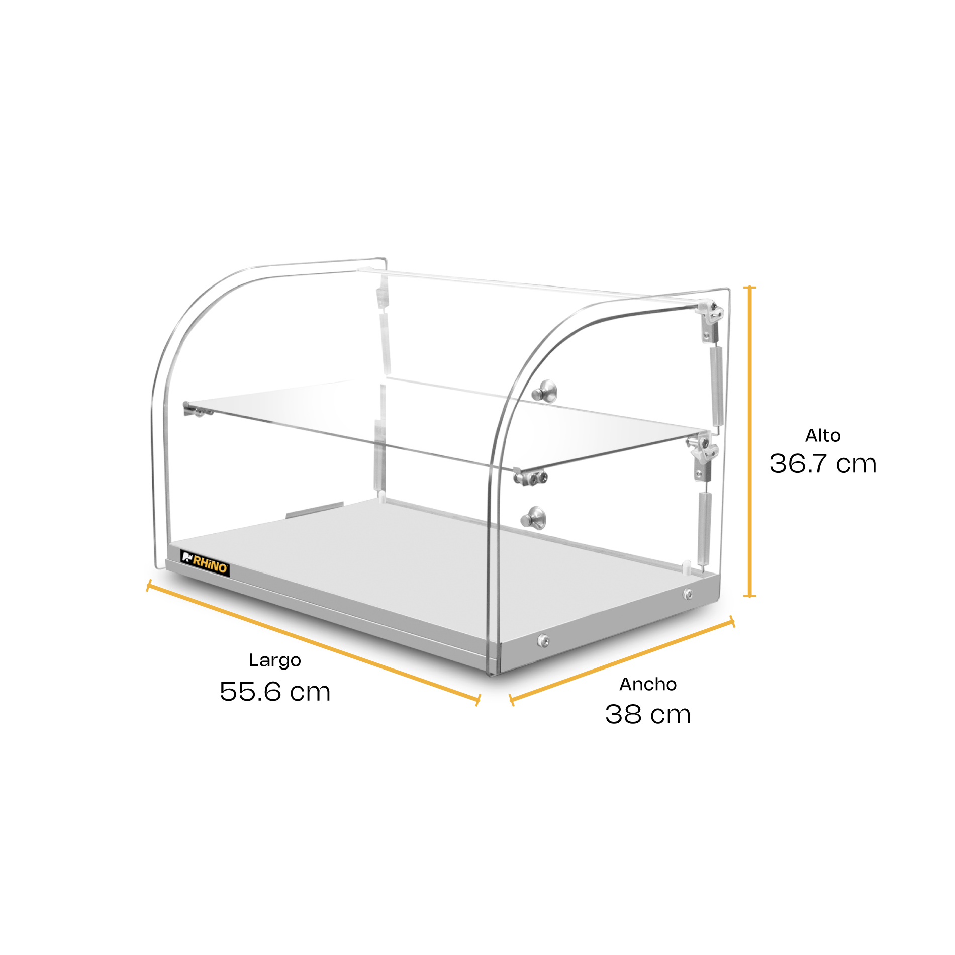 Vitrina Neutra Curva 45 L