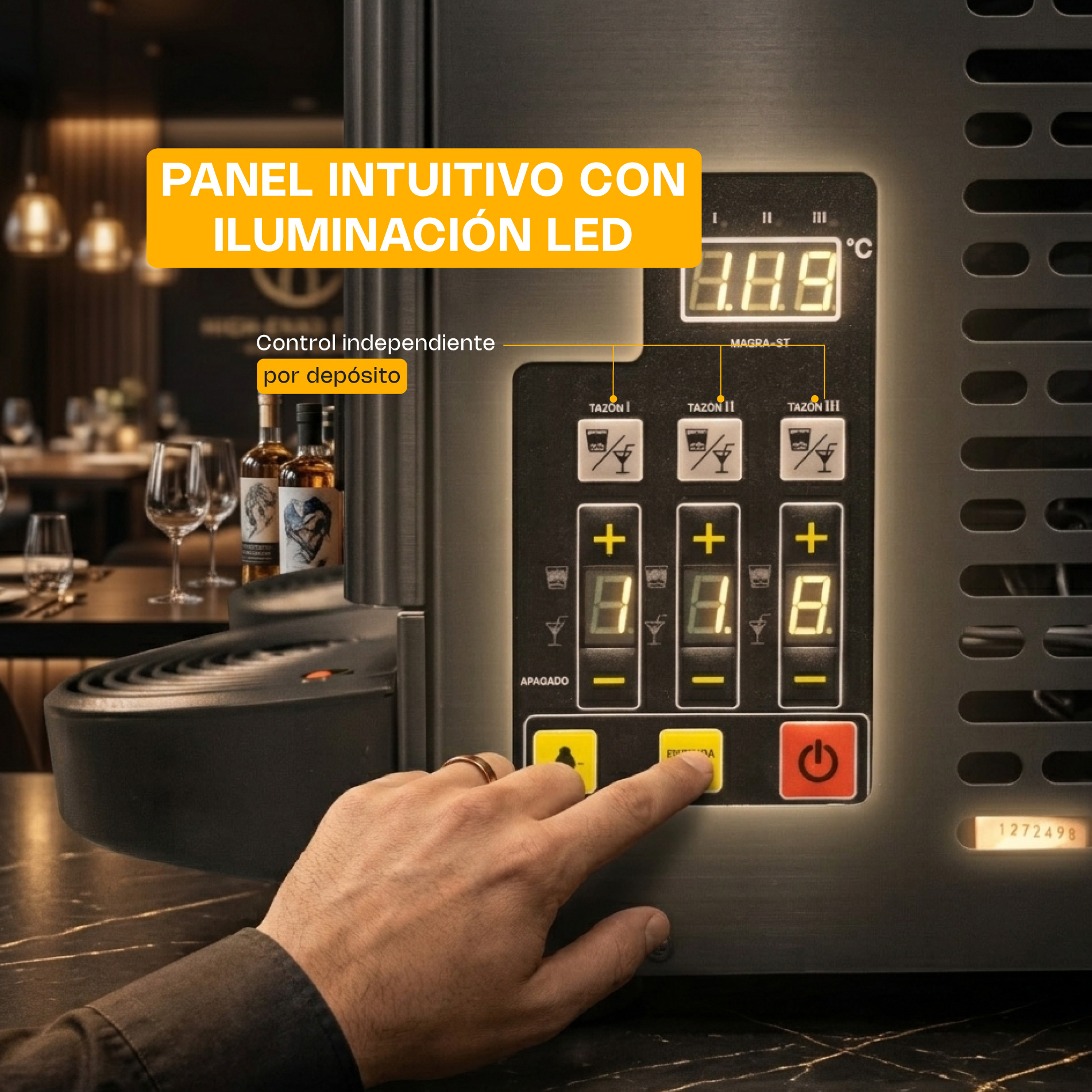 Máquina Granizadora 36 L