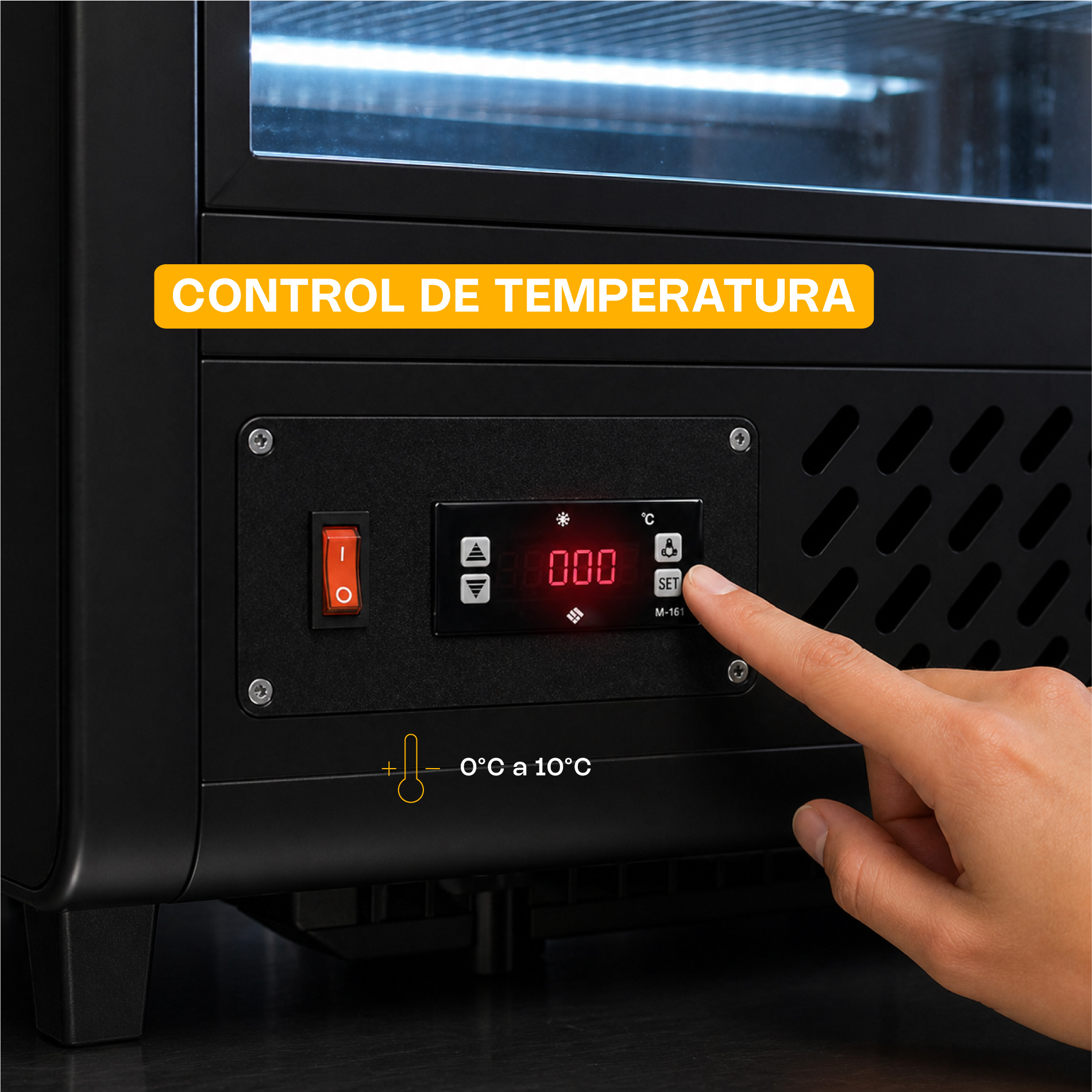 Vitrina Refrigerada de Mostrador 76 L