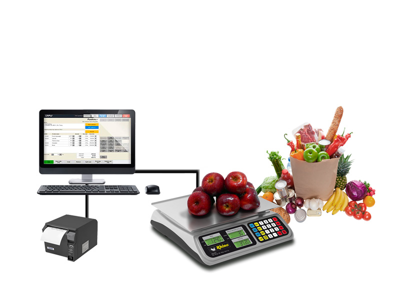 Báscula Electrónica Multifunciones con Puerto USB 40 kg