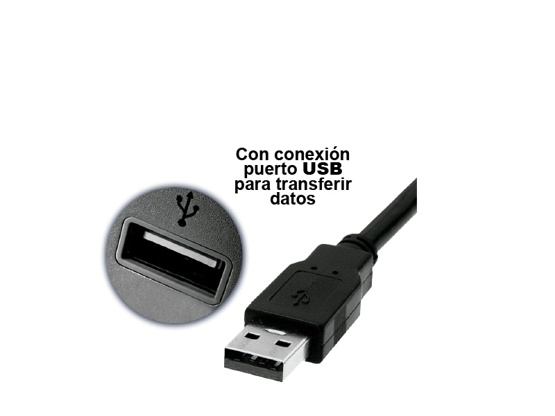 Báscula Electrónica Multifunciones con Puerto USB 40 kg